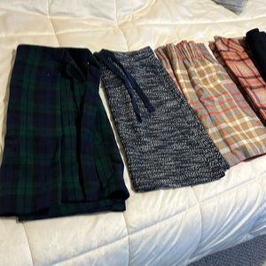 Women’s size 4, except the black one is a size 6 skirt